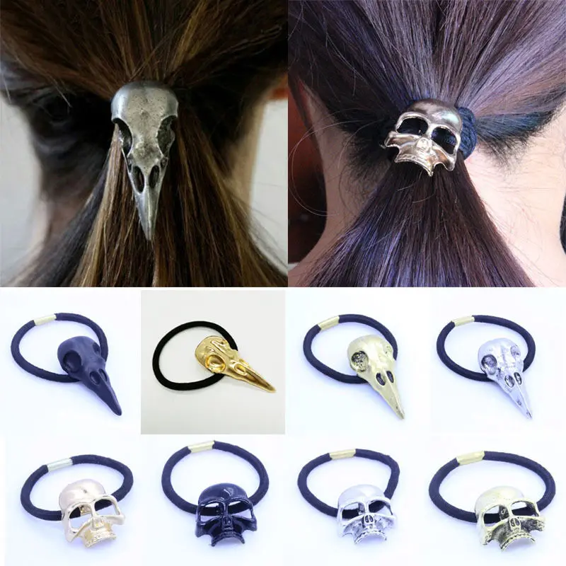 LNRRABC 1PC New Hot Sale Headwear High Quality Lady Gothic Raven Skull Elastic Hair Rope Women Hair Accessories Jewelry Gift
LNRRABC 1PC New Hot Sale Headwear High Quality Lady Gothic Raven Skull Elastic Hair Rope Women Hair Accessories Jewelry Gift