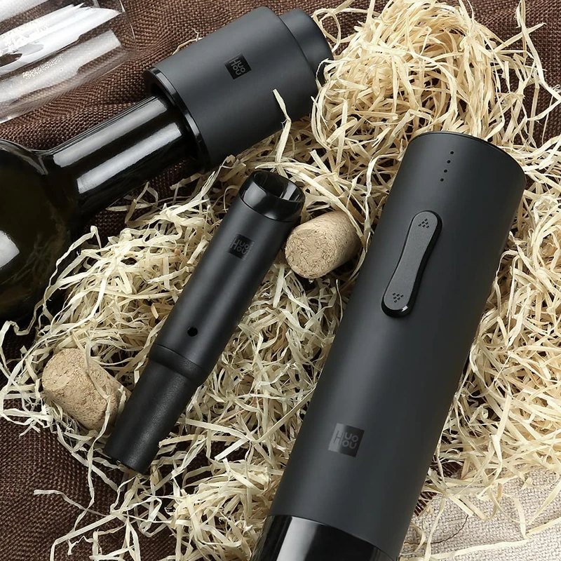 Xiaomi Huohou Automatic Bottle Opener Electric Red Wine Openers Stopper Fast Decanter Wine Corkscrew Foil Cutter Cork Out Tool
Xiaomi Huohou Automatic Bottle Opener Electric Red Wine Openers Stopper Fast Decanter Wine Corkscrew Foil Cutter Cork Out Tool