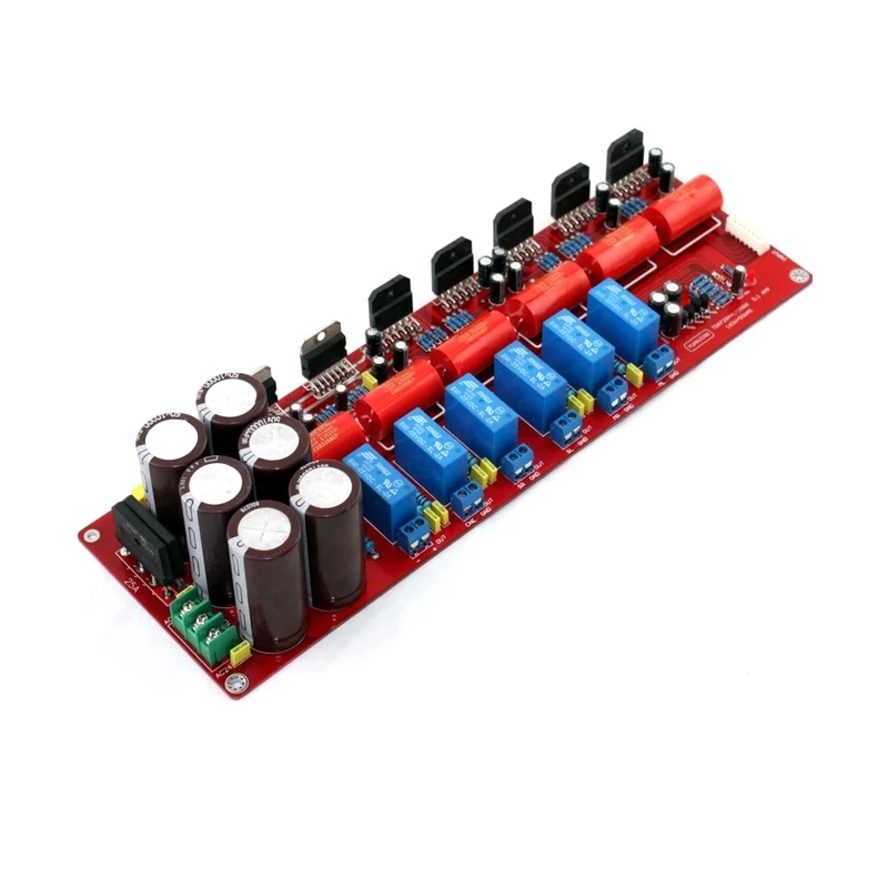 TDA7294 + LM3886 5,1 канальная Плата усилителя чистой мощности 50 Вт * 5 + 160 Вт
TDA7294 + LM3886 5,1 канальная Плата усилителя чистой мощности 50 Вт * 5 + 160 Вт