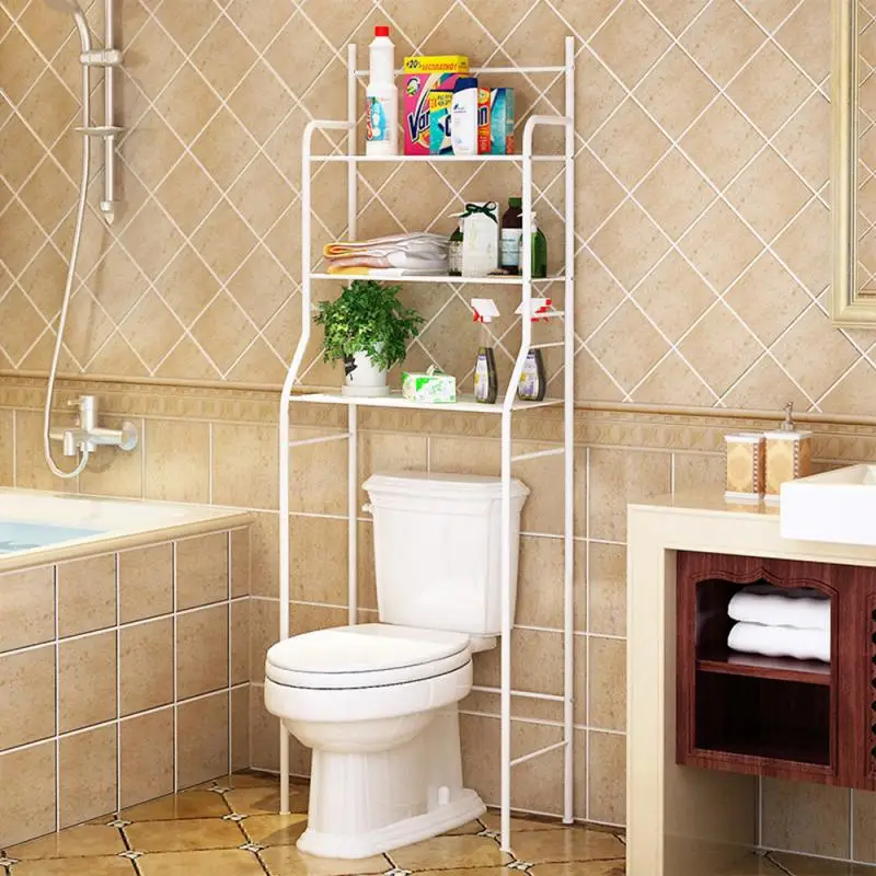 3Tiers Toilet Shelf Floor Type Storage Shampoo Towel Accessory Rack Bathroom Washing Machine Shelf Organizer Floor Standing HWC
3Tiers Toilet Shelf Floor Type Storage Shampoo Towel Accessory Rack Bathroom Washing Machine Shelf Organizer Floor Standing HWC