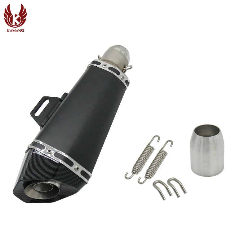 Мотоцикл выхлопная муфта Универсальный 36-51 мм Akrapovic нержавеющая сталь имитирует