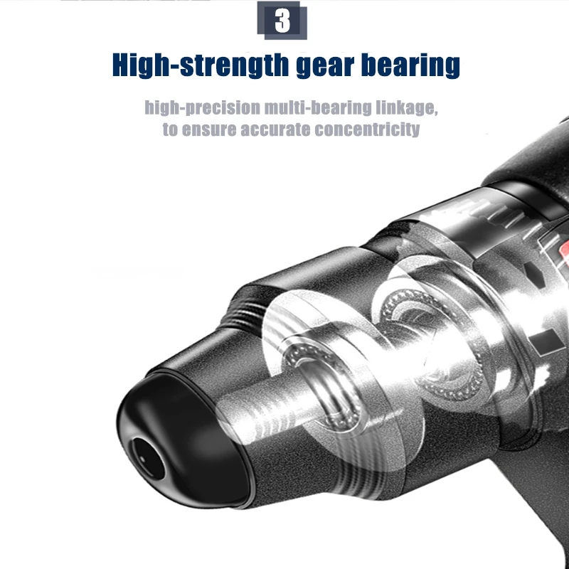 20V 3 in 1 Brushless Electric Drill Hammer Rotary Hammer 3 Function Hammering Machine Drilling Concrete Tools for Makita Battery
20V 3 in 1 Brushless Electric Drill Hammer Rotary Hammer 3 Function Hammering Machine Drilling Concrete Tools for Makita Battery