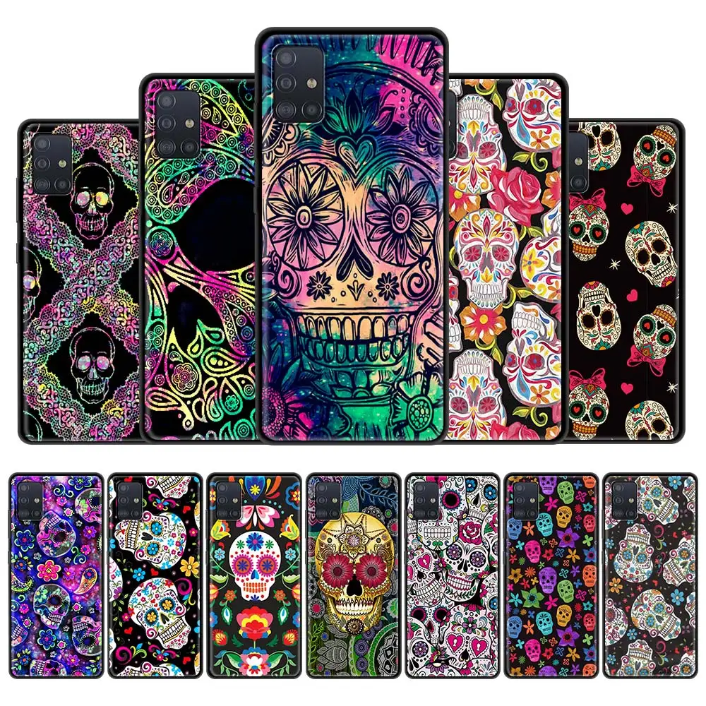 Soft Phone Case For Samsung Galaxy A51 A71 A21s A31 A41 M31 A11 A12 M51 A32 5G M30s A91 A42 Cover Funda Cool Flower Skull Art
Soft Phone Case For Samsung Galaxy A51 A71 A21s A31 A41 M31 A11 A12 M51 A32 5G M30s A91 A42 Cover Funda Cool Flower Skull Art