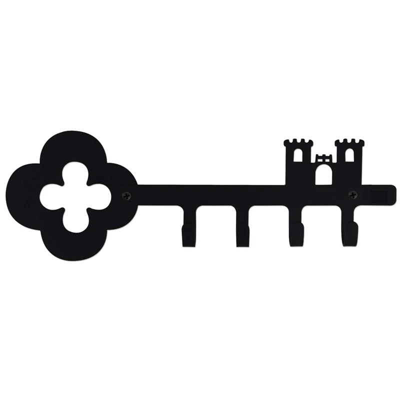Decorative Wall Mounted Iron Key Holder, 4 Key Hooks Organizer For Car Or House Keys, Key Rack (A Beautiful Castle)
Decorative Wall Mounted Iron Key Holder, 4 Key Hooks Organizer For Car Or House Keys, Key Rack (A Beautiful Castle)