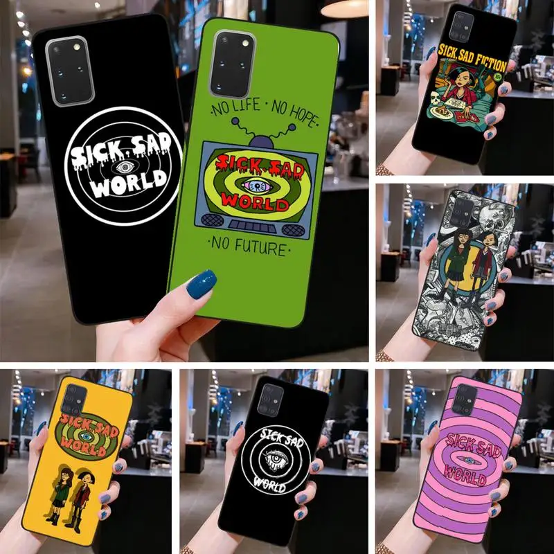 Sick Sad World Phone Case For Samsung Galaxy S21 Plus Ultra S20 FE M11 S8 S9 plus S10 5G lite 2020
Sick Sad World Phone Case For Samsung Galaxy S21 Plus Ultra S20 FE M11 S8 S9 plus S10 5G lite 2020