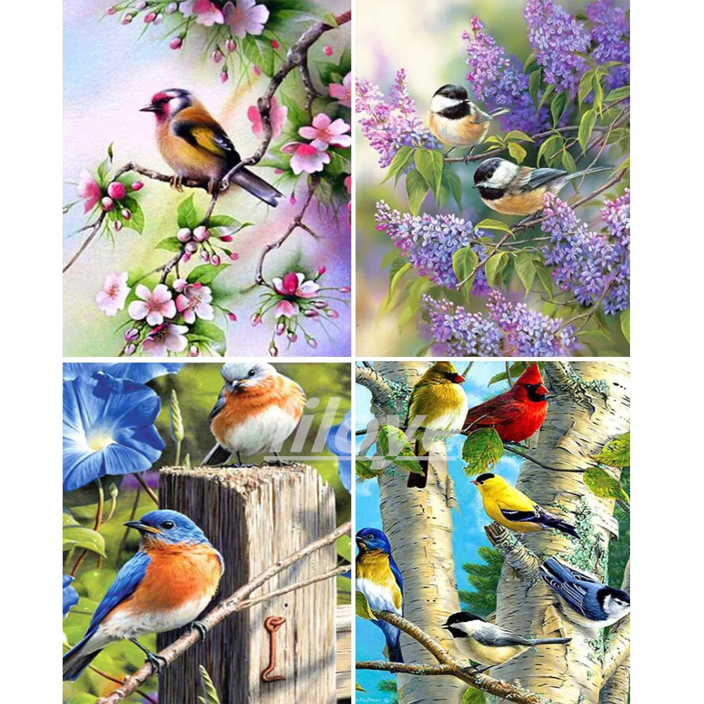 5D Diamond Painting Birds Kits DIY Full Drill Square Diamond Embroidery Animal Mosaic Pictures of Rhinestones Home Decor CV563
5D Diamond Painting Birds Kits DIY Full Drill Square Diamond Embroidery Animal Mosaic Pictures of Rhinestones Home Decor CV563