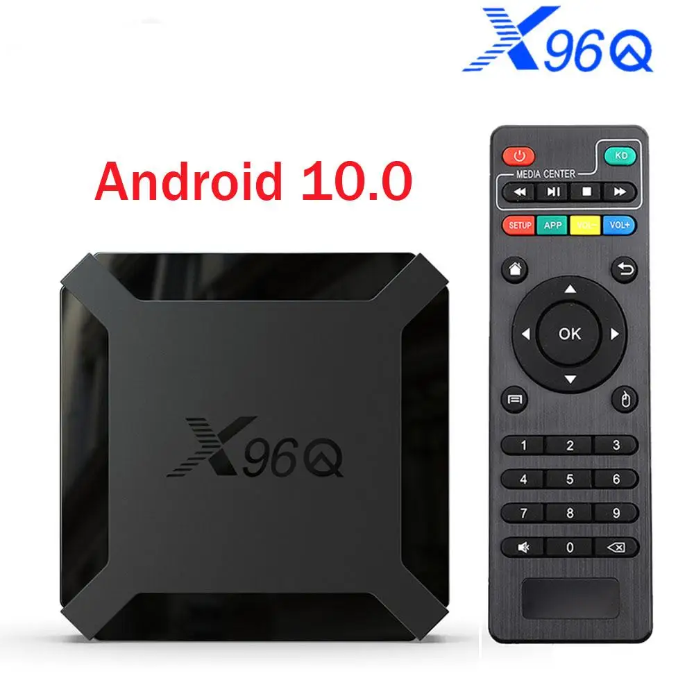 ТВ-приставка Android 10,0 X96Q Allwinner H313 Четырехъядерный 4K Smart Android TV 2,4G Wifi X96 Q телеприставка
ТВ-приставка Android 10,0 X96Q Allwinner H313 Четырехъядерный 4K Smart Android TV 2,4G Wifi X96 Q телеприставка