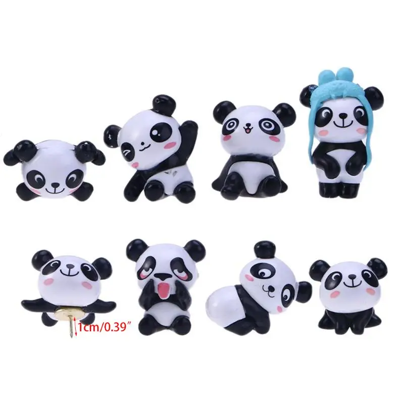Panda Shape Thumbtacks Cute Cartoon Drawing Pin Push Pins for Maps Calendar,8 Pcs
Panda Shape Thumbtacks Cute Cartoon Drawing Pin Push Pins for Maps Calendar,8 Pcs
