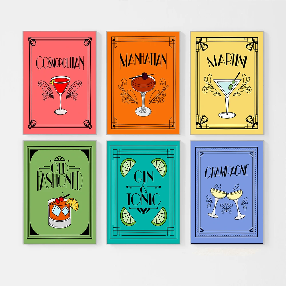 French Martini Mojito Gin Aperitif Cocktail Wall Art Canvas Painting Nordic Posters And Prints Wall Pictures For Bar Room Decor
French Martini Mojito Gin Aperitif Cocktail Wall Art Canvas Painting Nordic Posters And Prints Wall Pictures For Bar Room Decor
