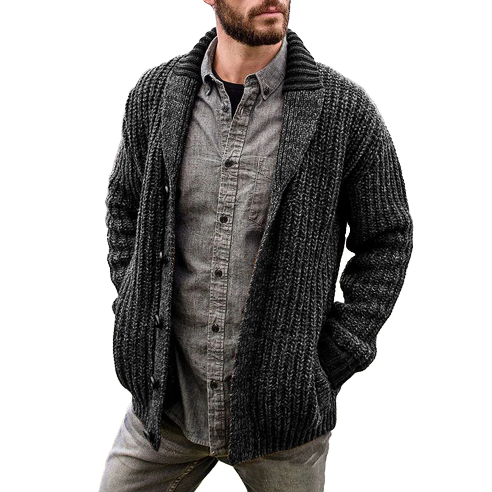 2021 New Men's Sweater Cardigan Coat Turn-down Collar Knitted Button Casual Solid Spring/Autumn Long Sleeve Outdoor Fashion Tops
2021 New Men's Sweater Cardigan Coat Turn-down Collar Knitted Button Casual Solid Spring/Autumn Long Sleeve Outdoor Fashion Tops