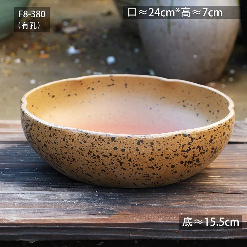 Large Flower Pot Simple Retro Succulent Plant Flower Pots Decorative Chinese Style Crafts Doniczka Ozdobna Home Garden EB50FP
Large Flower Pot Simple Retro Succulent Plant Flower Pots Decorative Chinese Style Crafts Doniczka Ozdobna Home Garden EB50FP