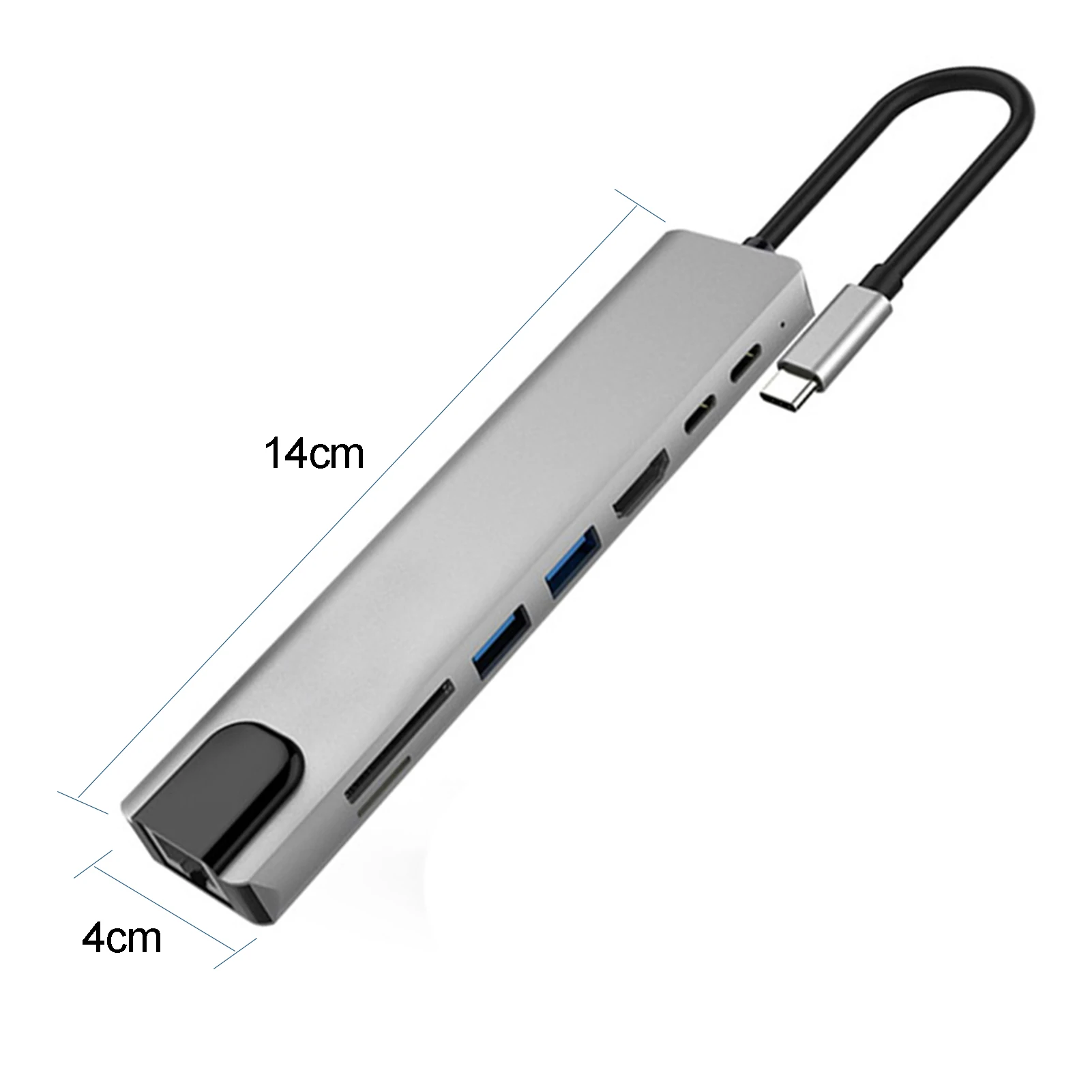 USB 3.1 Type-C Hub To HDMI-compatible Adapter 4K Multifunctional 3 USB C Hub with Hub 3.0 PD for Macbook
USB 3.1 Type-C Hub To HDMI-compatible Adapter 4K Multifunctional 3 USB C Hub with Hub 3.0 PD for Macbook