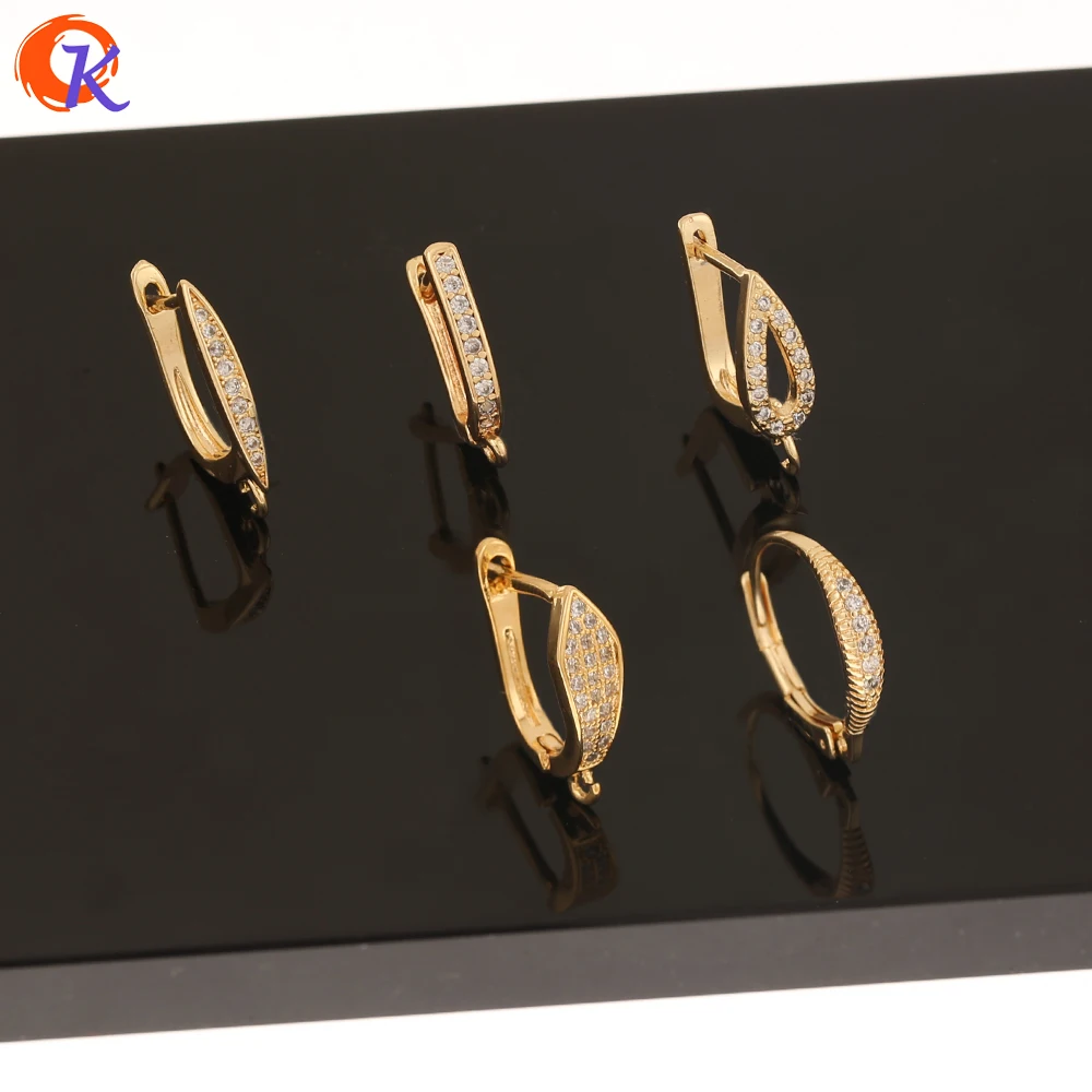 Cordial Design 20Pcs Jewelry Accessories/CZ Earrings Hooks/Genuine Gold Plating/Hand Made/Earrings Findings/DIY Jewelry Making
Cordial Design 20Pcs Jewelry Accessories/CZ Earrings Hooks/Genuine Gold Plating/Hand Made/Earrings Findings/DIY Jewelry Making
