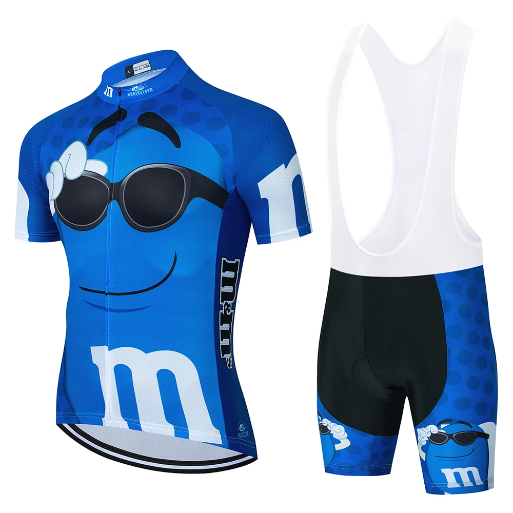 M bean cycling wear professional team bib set summer men's short-sleeved mountain bike cycling jersey set gel pad shorts 2021
M bean cycling wear professional team bib set summer men's short-sleeved mountain bike cycling jersey set gel pad shorts 2021