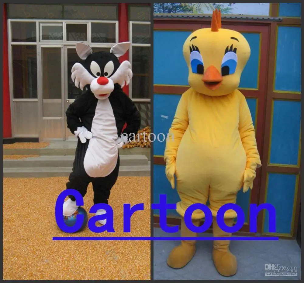 Professional The Tweety and Sylvester Mascot Costume Adult Birthday Party Fancy Dress Halloween Cosplay Outfits Clothing Xmas
Professional The Tweety and Sylvester Mascot Costume Adult Birthday Party Fancy Dress Halloween Cosplay Outfits Clothing Xmas