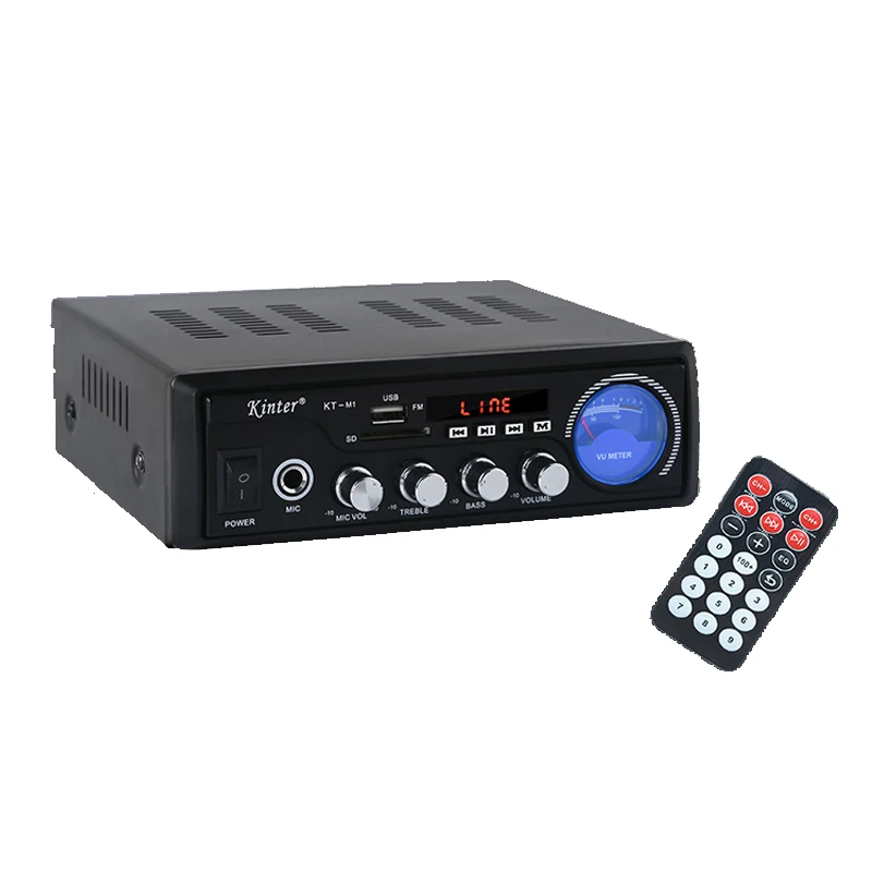 2*60W Bluetooth-Compatible FM Mp3 Player Audio Power AMP Equalizer HiFi Class D Digital Mp3 Decoder Home Car Amplifier AC90-240V
2*60W Bluetooth-Compatible FM Mp3 Player Audio Power AMP Equalizer HiFi Class D Digital Mp3 Decoder Home Car Amplifier AC90-240V