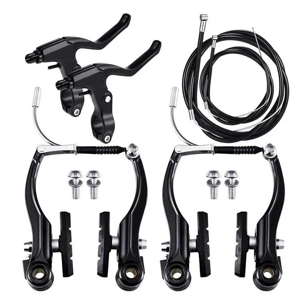 Complete Bike Brake Set Mountain Bike Brake Cable & Lever Kit For Most Mountain Road Bikes With Brake Cycling Accessories
Complete Bike Brake Set Mountain Bike Brake Cable & Lever Kit For Most Mountain Road Bikes With Brake Cycling Accessories