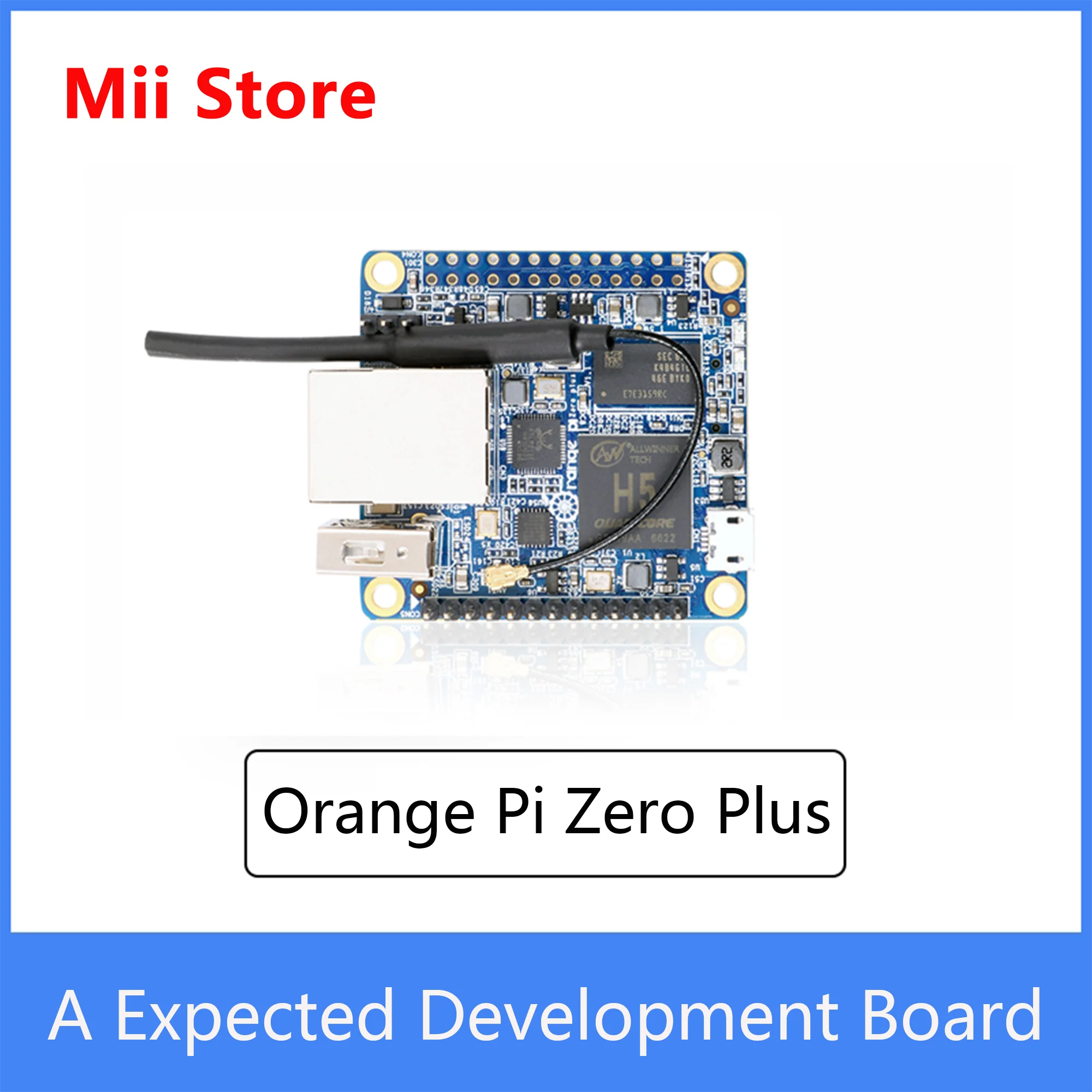 Orange Pi Zero Plus H5 Chip Quad-Core Open-Source Cortex-A53 512MB Single Board with Expansion board Pro kit
Orange Pi Zero Plus H5 Chip Quad-Core Open-Source Cortex-A53 512MB Single Board with Expansion board Pro kit