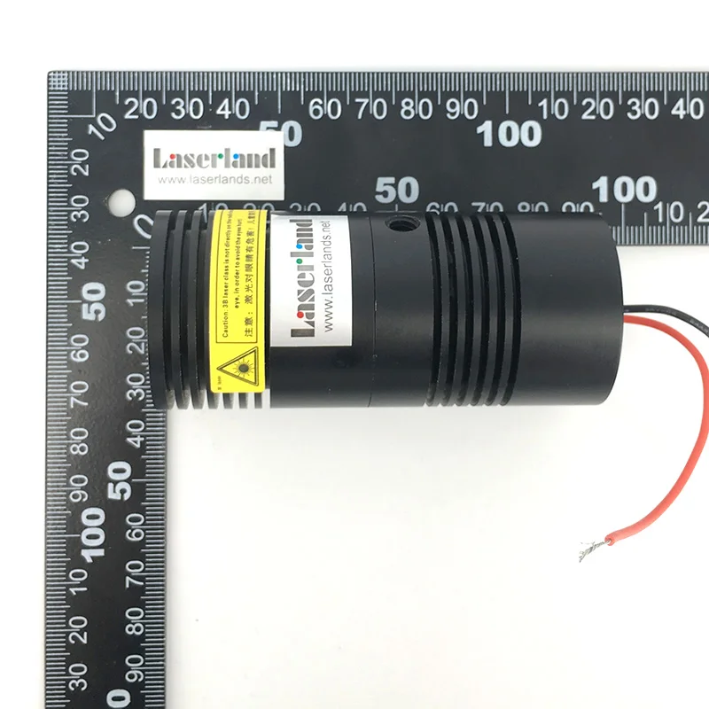 40*89mm 100mW 532nm Green Dot Laser Module with Glass Lens
