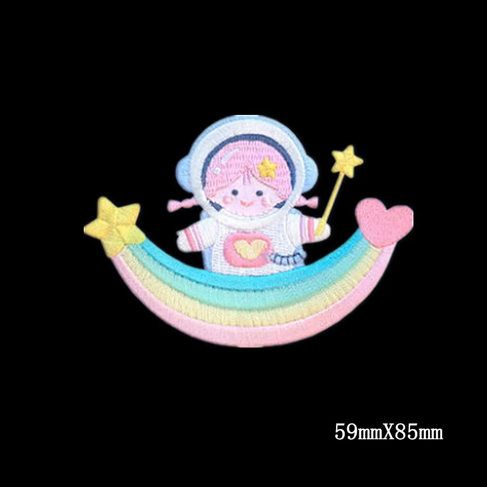 MAXSIN FUN 1 шт. Высокое качество Милая космическая девушка наклейка мультфильм патч утюжок на одежду джинсы DIY аксессуары декоративные наклейки
MAXSIN FUN 1 шт. Высокое качество Милая космическая девушка наклейка мультфильм патч утюжок на одежду джинсы DIY аксессуары декоративные наклейки