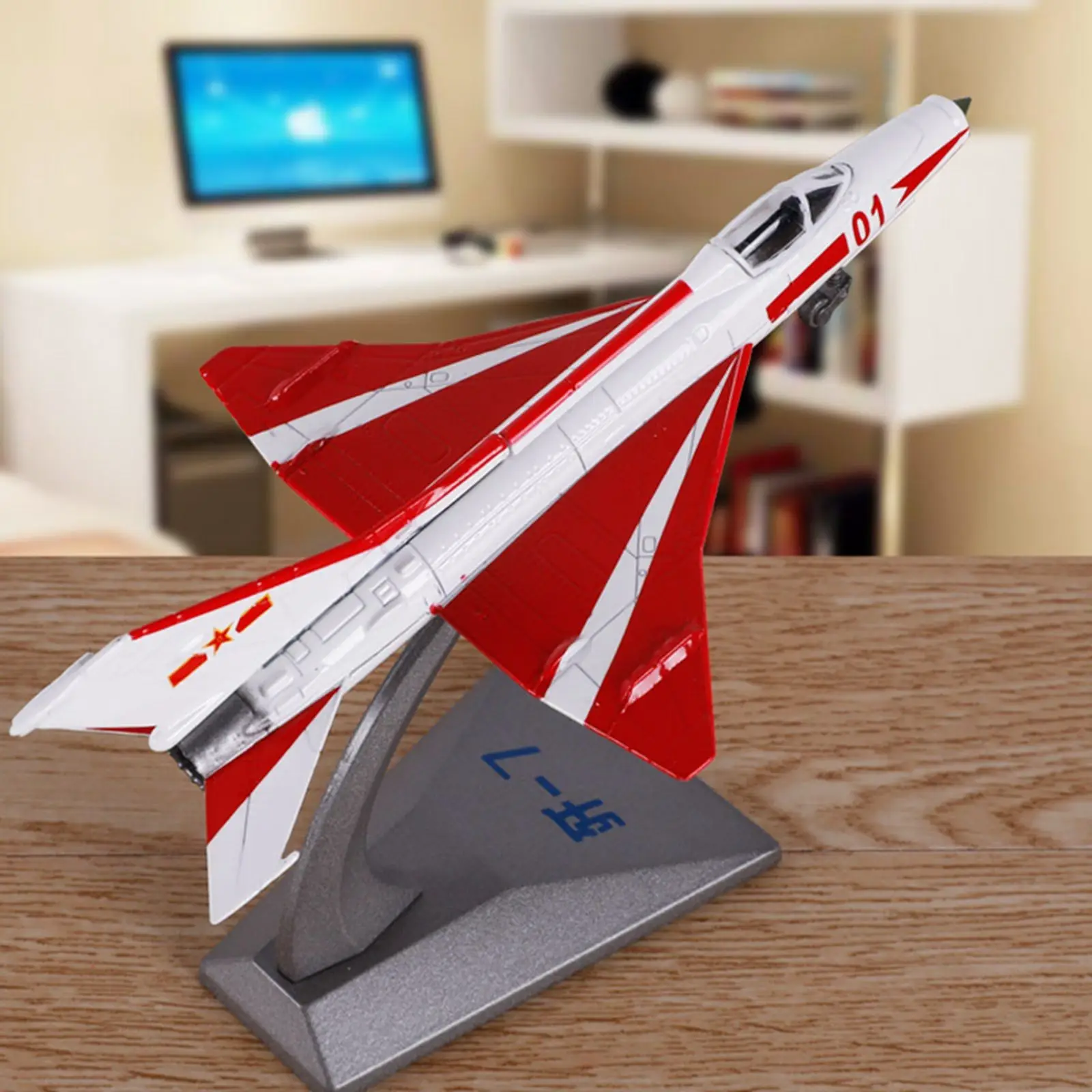 1:100 Classic Diecast Alloy J-7 Airforce Airline Fighter Aircraft Airplane Model Display Stand Shelf Collection Home Decoration
1:100 Classic Diecast Alloy J-7 Airforce Airline Fighter Aircraft Airplane Model Display Stand Shelf Collection Home Decoration
