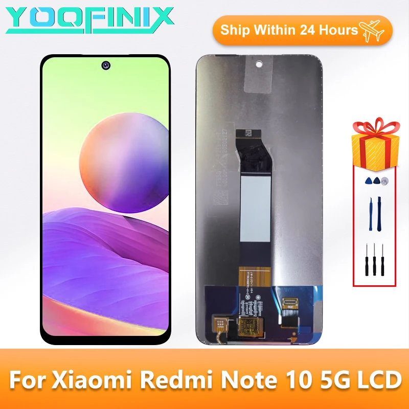 Оригинальный дисплей для Xiaomi Redmi Note 10, 6,5 дюйма, ЖК-дисплей с сенсорным экраном, дигитайзер, запасные части для Redmi Note 10, телефон с ЖК-дисплеем 
Оригинальный дисплей для Xiaomi Redmi Note 10, 6,5 дюйма, ЖК-дисплей с сенсорным экраном, дигитайзер, запасные части для Redmi Note 10, телефон с ЖК-дисплеем