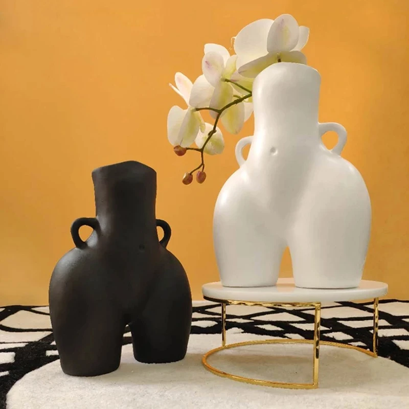 Tabletop Vase Body Art Bust Statue Ceramic Vases Crafts Figurines Resin Flower Arrangement Home Decoration Accessories Modern
Tabletop Vase Body Art Bust Statue Ceramic Vases Crafts Figurines Resin Flower Arrangement Home Decoration Accessories Modern