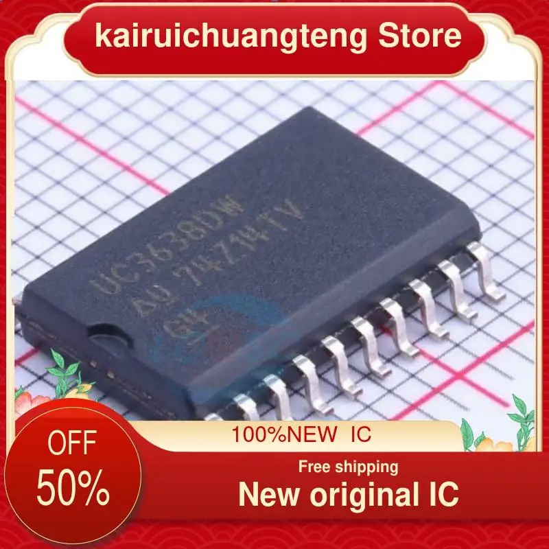 (1 шт.) UC3638DW SOIC-20 UC3638 PWN новый оригинальный IC PWN контроллер двигателя
(1 шт.) UC3638DW SOIC-20 UC3638 PWN новый оригинальный IC PWN контроллер двигателя
