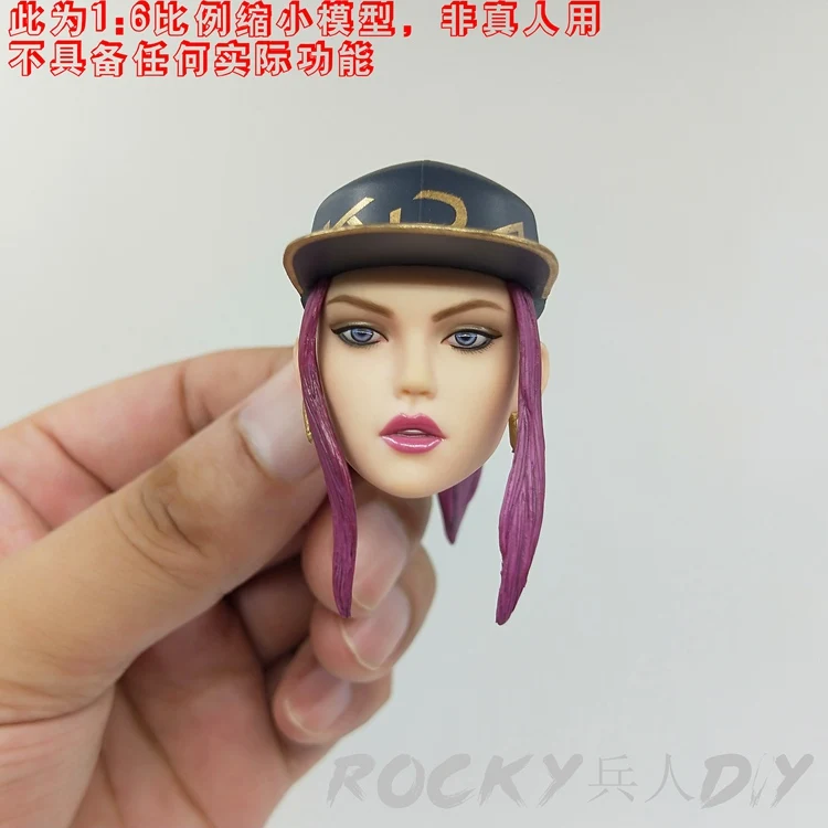 1/6 scale CT020 hip-hop popular trend girl head sculpt fit 12 inch action figure body 
1/6 scale CT020 hip-hop popular trend girl head sculpt fit 12 inch action figure body