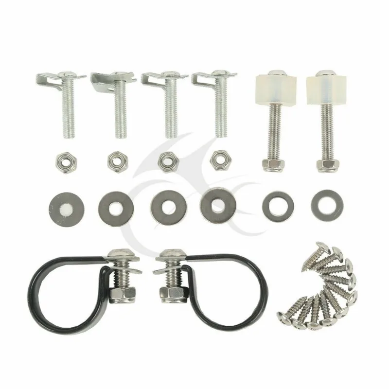 Motorcycle Lower Vented Fairing Mounting Hardware Clip Clamps For Harley Electra Road Glide 83-13
Motorcycle Lower Vented Fairing Mounting Hardware Clip Clamps For Harley Electra Road Glide 83-13