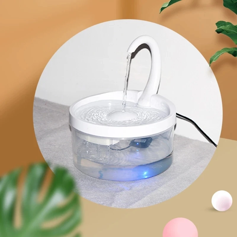 2L Intelligent Pet Cat Water Fountain USB Automatic Dog Drinking Fountain With LED Light Drinker Feeder Pet Fountain Dispenser
2L Intelligent Pet Cat Water Fountain USB Automatic Dog Drinking Fountain With LED Light Drinker Feeder Pet Fountain Dispenser