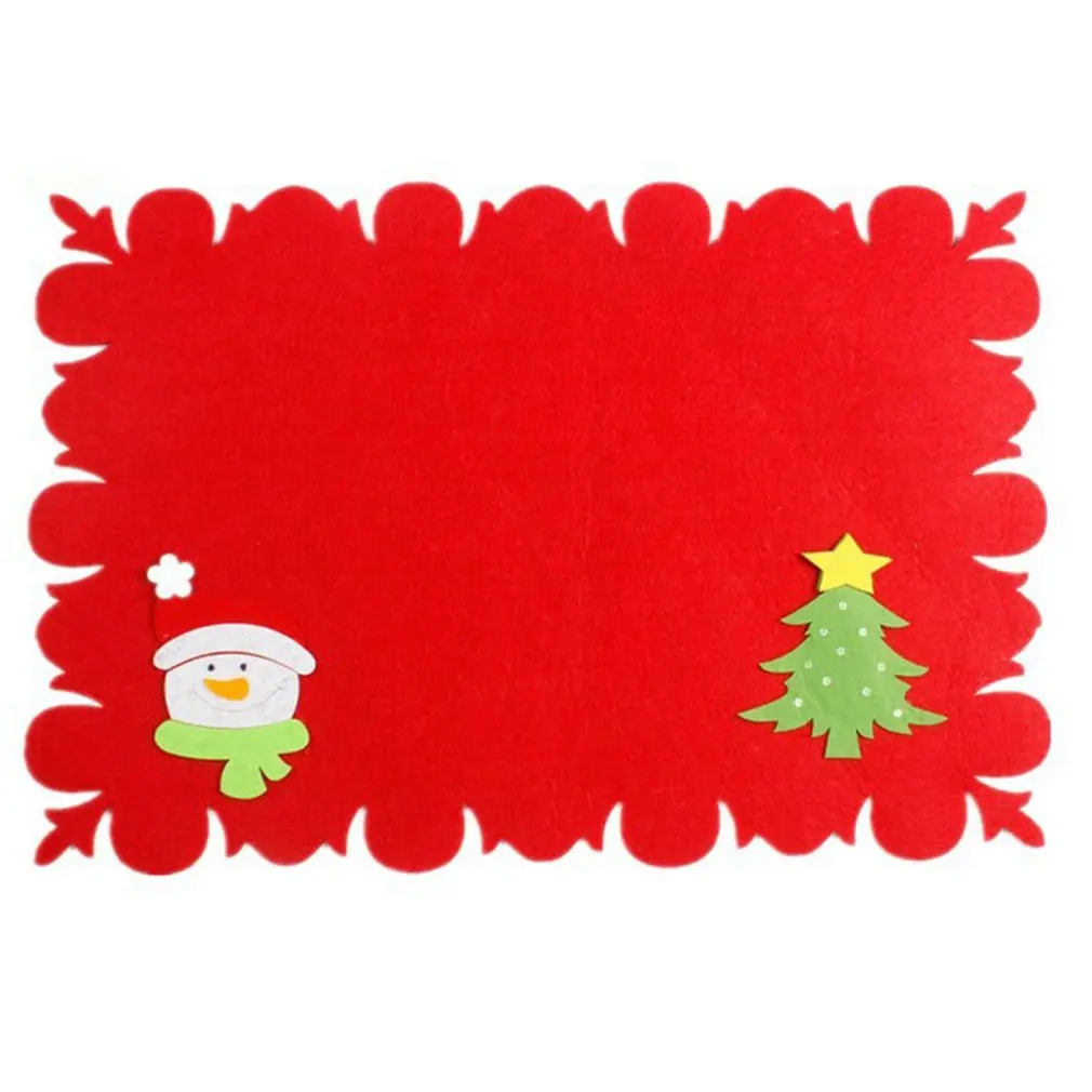 Placemat Christmas Cartoon Placemat Non-woven Christmas Table Mat Christmas Decorations Tableware Table Mat
Placemat Christmas Cartoon Placemat Non-woven Christmas Table Mat Christmas Decorations Tableware Table Mat