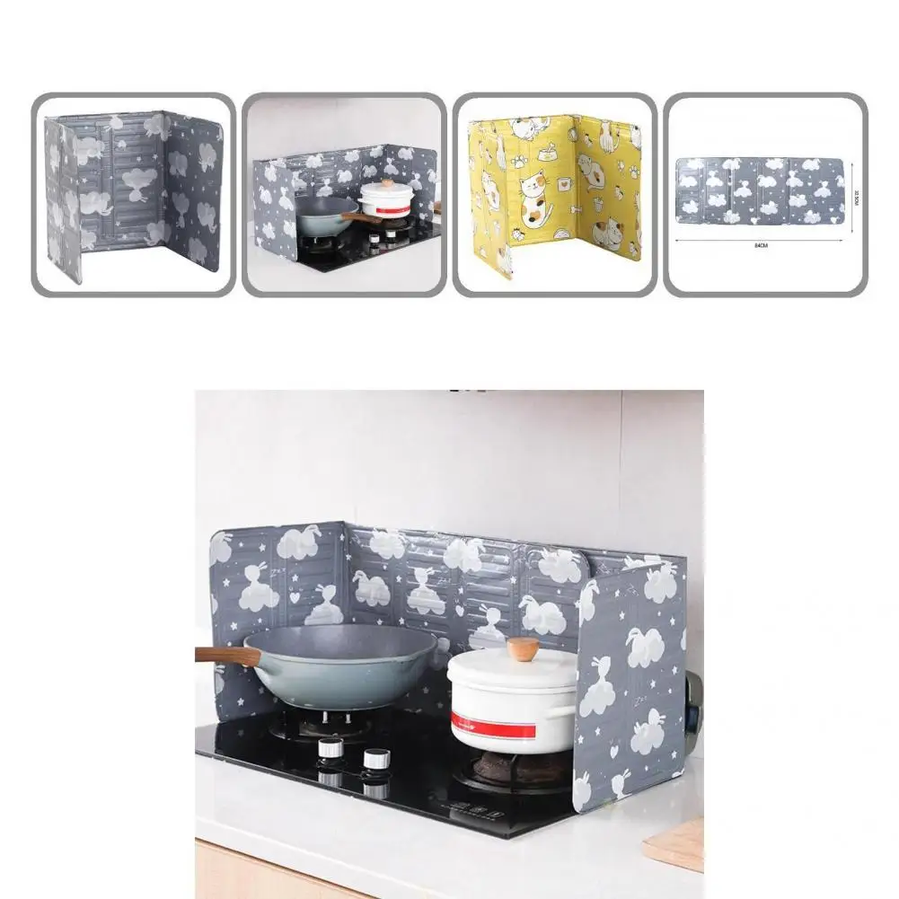 Useful Oil Baffle Smooth Touch Sturdy Gas Stove Folding Foil Cover Anti Splash Cover Baffle Plate
Useful Oil Baffle Smooth Touch Sturdy Gas Stove Folding Foil Cover Anti Splash Cover Baffle Plate