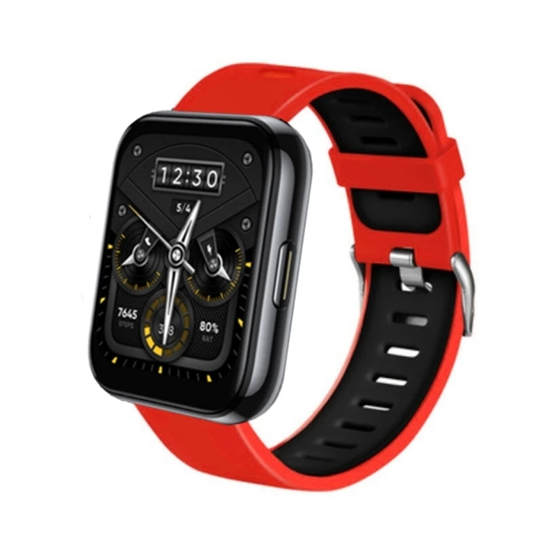 For Realme- Watch 2 Pro Strap 22mm Soft Silicone Smartwatch Wrist Band For Realme- Watch S Pro Sport Bracelet
For Realme- Watch 2 Pro Strap 22mm Soft Silicone Smartwatch Wrist Band For Realme- Watch S Pro Sport Bracelet