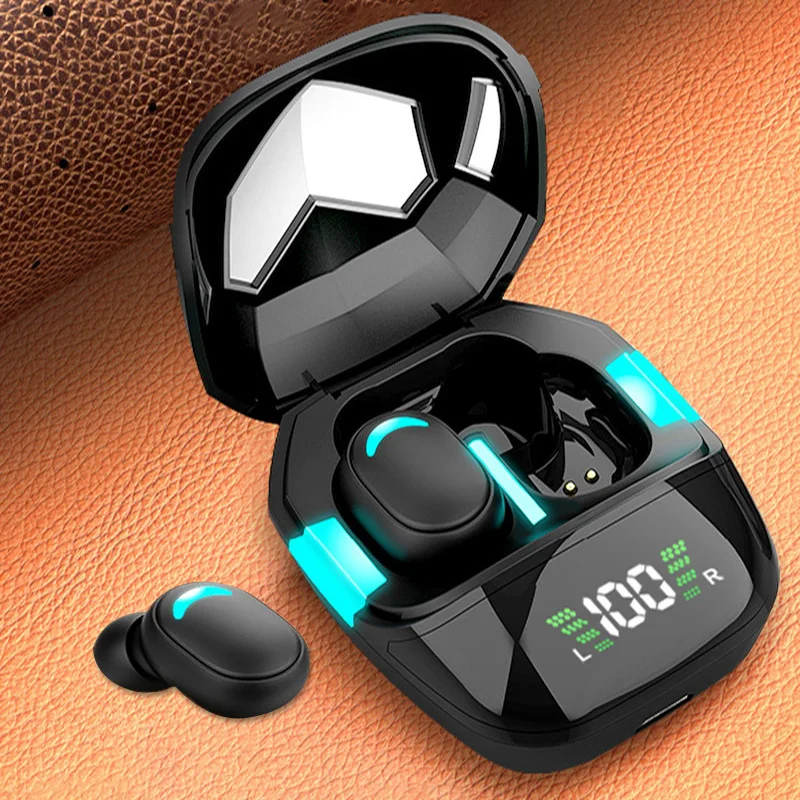 Беспроводная гарнитура TWS с Bluetooth, встроенное стерео аудио устройство, интеллектуальный цифровой дисплей, поддержка игр Hi-Fi, подходит для
Беспроводная гарнитура TWS с Bluetooth, встроенное стерео аудио устройство, интеллектуальный цифровой дисплей, поддержка игр Hi-Fi, подходит для