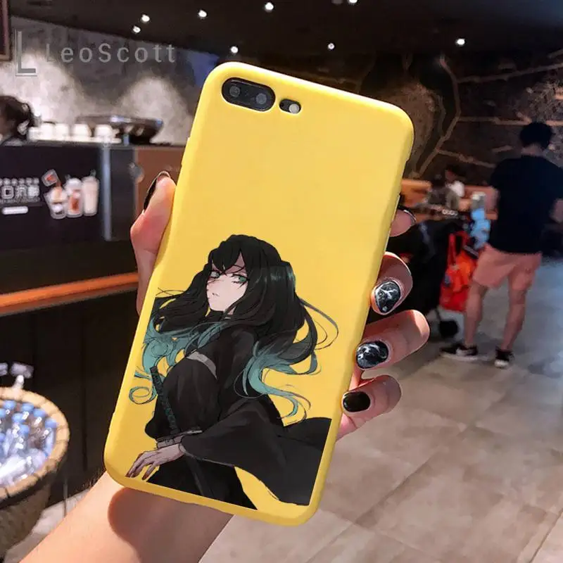 Tokitou Muichirou Demon Slayer Phone Case Yellow Candy Color for iPhone 6 7 8 11 12 s mini pro X XS XR MAX Plus
Tokitou Muichirou Demon Slayer Phone Case Yellow Candy Color for iPhone 6 7 8 11 12 s mini pro X XS XR MAX Plus