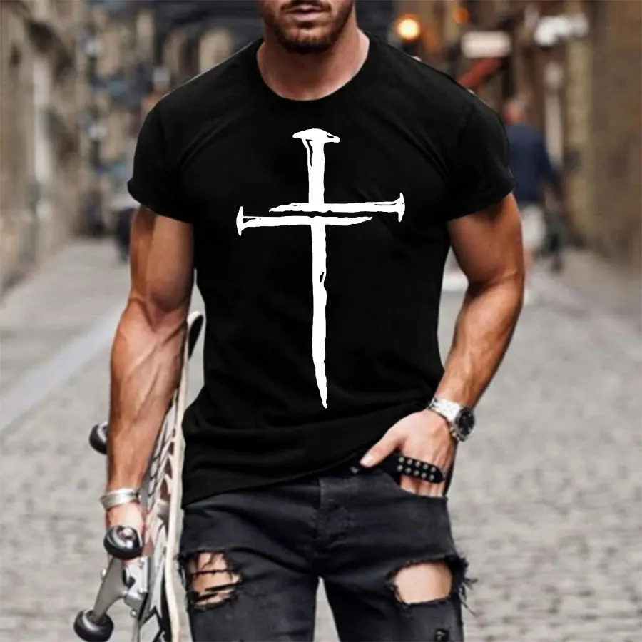 Men's Summer Cool T-shirt Fashion 3D Printing T-shirt O-neck Pure Color Casual T-shirt Breathable Comfortable Short Sleeve
Men's Summer Cool T-shirt Fashion 3D Printing T-shirt O-neck Pure Color Casual T-shirt Breathable Comfortable Short Sleeve