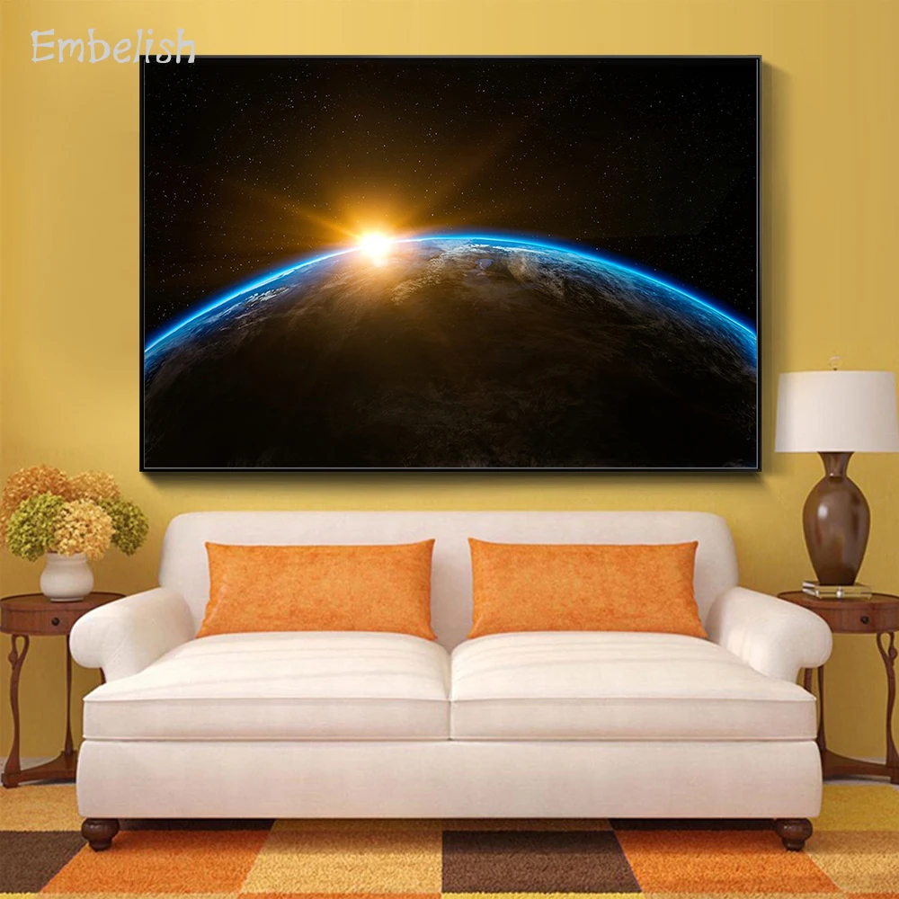1 Pieces Large Size Modern Home Decor Earth Planet Wall Art Pictures For Living Room HD Canvas Painting Bedroom Posters 
1 Pieces Large Size Modern Home Decor Earth Planet Wall Art Pictures For Living Room HD Canvas Painting Bedroom Posters