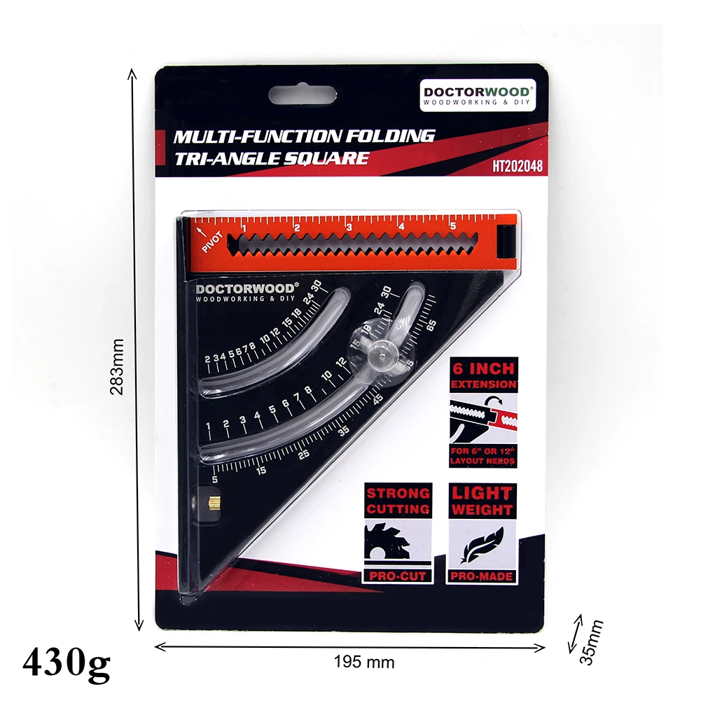 Folding Triangle Squares Ruler Positioning Angle Woodworking Tool Aluminum Alloy 2-in-1 Extendable Layout With Base Goniometer
Folding Triangle Squares Ruler Positioning Angle Woodworking Tool Aluminum Alloy 2-in-1 Extendable Layout With Base Goniometer
