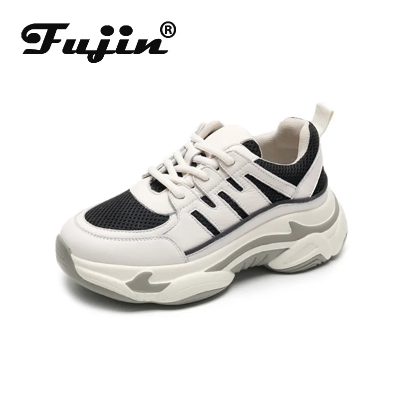 Fujin Genuines/качественные женские кроссовки на платформе; Сезон весна-осень; Не сужающийся книзу массивный каблук; Женские кроссовки; Обувь
Fujin Genuines/качественные женские кроссовки на платформе; Сезон весна-осень; Не сужающийся книзу массивный каблук; Женские кроссовки; Обувь