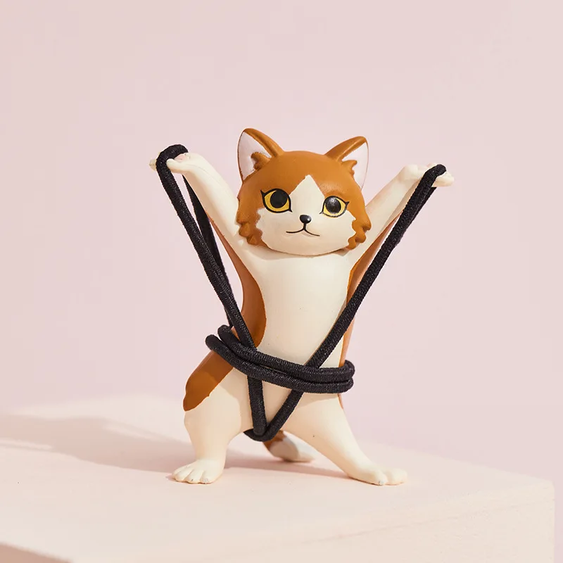 Qualia Kawaii Cat Shelf Enchanting Cat Pen Holder Lop-eared Long-Haired Cat Blind Box Toy
Qualia Kawaii Cat Shelf Enchanting Cat Pen Holder Lop-eared Long-Haired Cat Blind Box Toy