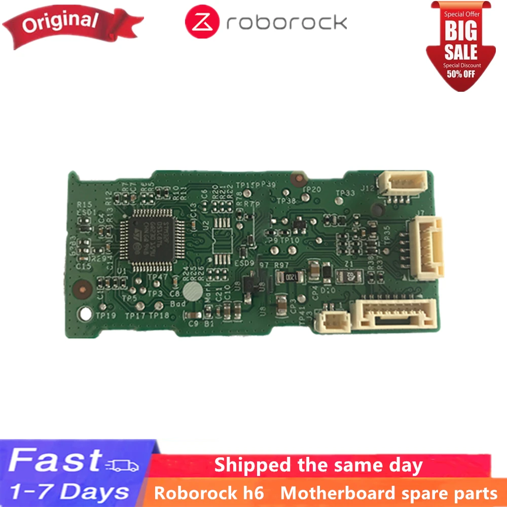 Новый оригинальный ручной беспроводной пылесос Roborock MACE H6, печатная плата, аксессуары, запасные части для материнской платы
Новый оригинальный ручной беспроводной пылесос Roborock MACE H6, печатная плата, аксессуары, запасные части для материнской платы
