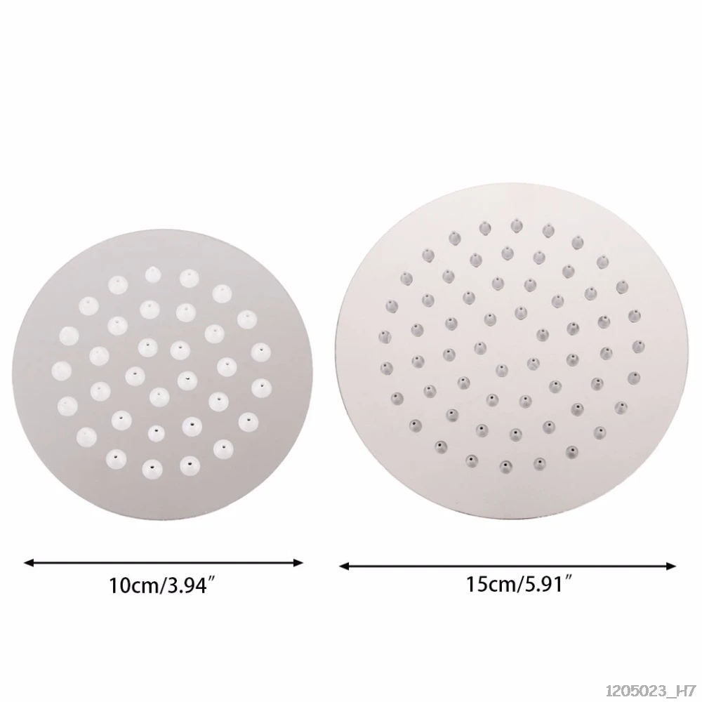 4/6 Inch Bathroom Rain Shower Head High Pressure Shower Head Handheld Shower Head New
4/6 Inch Bathroom Rain Shower Head High Pressure Shower Head Handheld Shower Head New