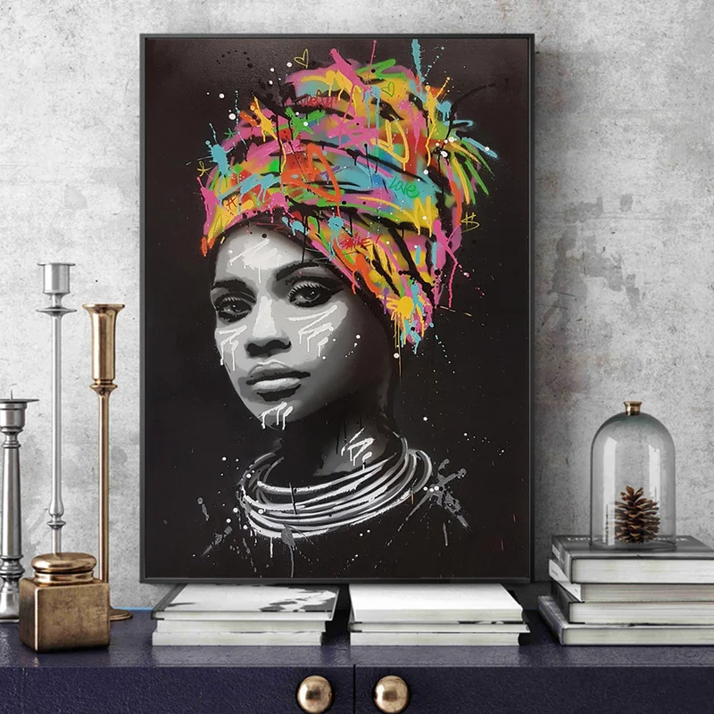 African Woman Wall Art Canvas Prints Modern Pop Art Canvas Paintings On The Wall Posters And Prints Portrait Pictures Home Decor
African Woman Wall Art Canvas Prints Modern Pop Art Canvas Paintings On The Wall Posters And Prints Portrait Pictures Home Decor