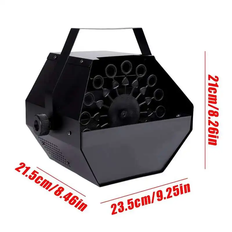 25W Bubble Machine 220V Portable Electric Bubble Blower Blowing Maker Machine DJ Party Club Musical Accessories
25W Bubble Machine 220V Portable Electric Bubble Blower Blowing Maker Machine DJ Party Club Musical Accessories