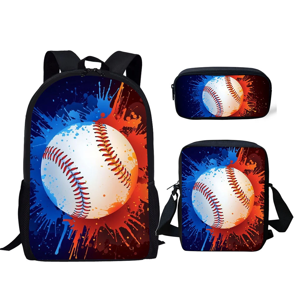 Спортивный рюкзак для игровой площадки 3D дизайн школьные рюкзаки подростков