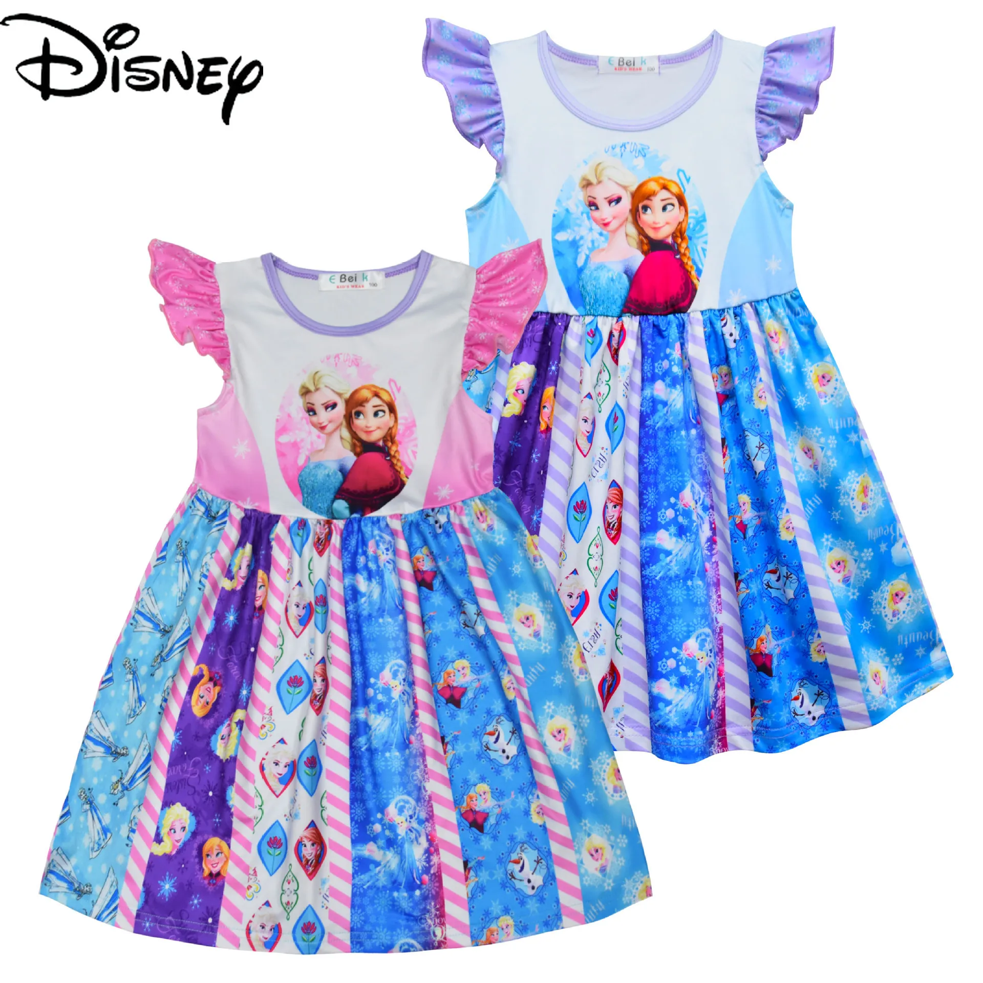Disney Frozen 2 milk ice silk princess dress with flying sleeves girls dress children dress pajamas dress
Disney Frozen 2 milk ice silk princess dress with flying sleeves girls dress children dress pajamas dress
