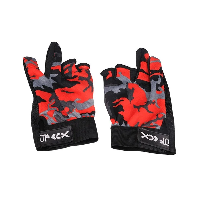 1 Pair Fishing Gloves Men Women Outdoor Fishing Protection Anti-slip 3 Cut Finger Sport Fish Equipment Angling SBR Angling Glove
1 Pair Fishing Gloves Men Women Outdoor Fishing Protection Anti-slip 3 Cut Finger Sport Fish Equipment Angling SBR Angling Glove