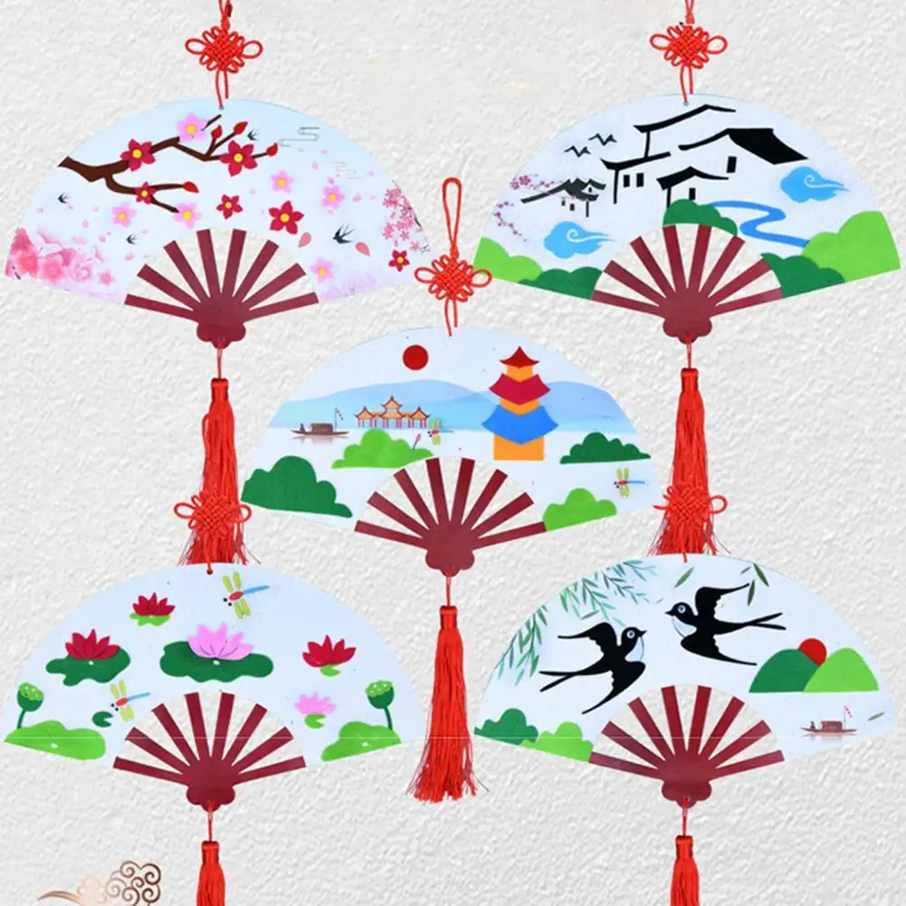 1 Set Craft Paper Fan Smooth Surface Handcraft Paper Fan Funny Environmental Texture Beautiful Handcraft Paper Fan Kit Juguetes
1 Set Craft Paper Fan Smooth Surface Handcraft Paper Fan Funny Environmental Texture Beautiful Handcraft Paper Fan Kit Juguetes