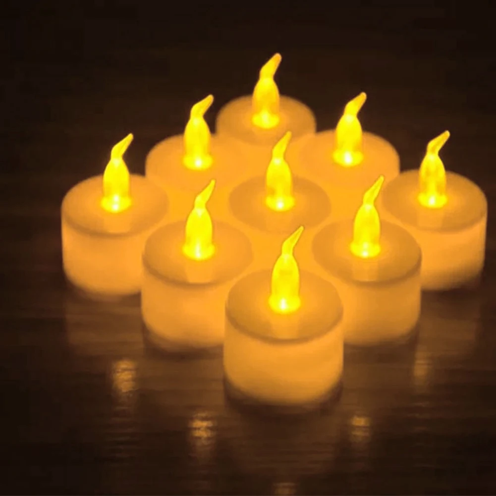 Halloween Christmas Simulation White Shell Transparent LED Electronic Candle Light Flameless Candle Atmosphere Decoration Light
Halloween Christmas Simulation White Shell Transparent LED Electronic Candle Light Flameless Candle Atmosphere Decoration Light